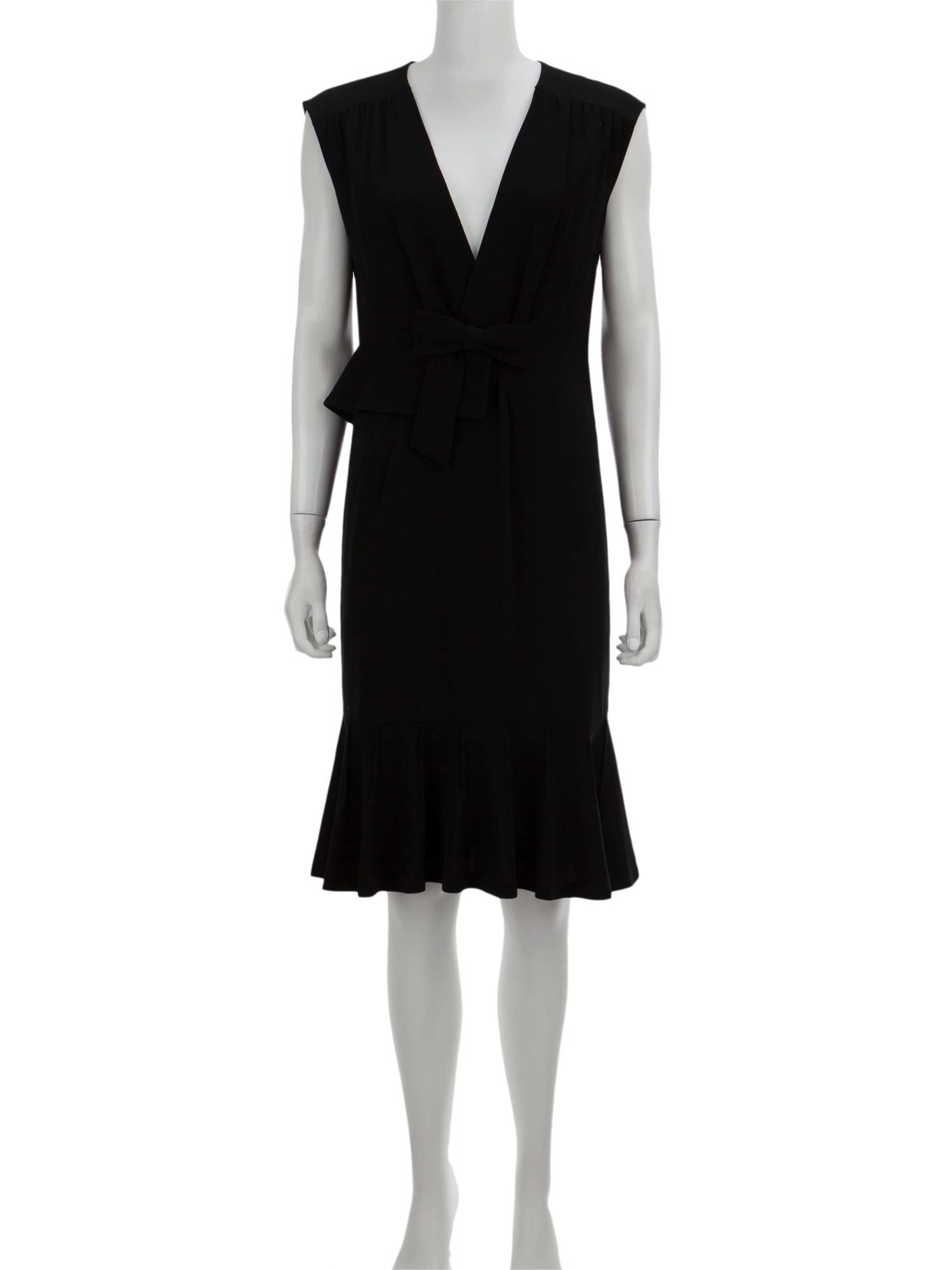 Bayan Siyah MOSCHINO CHEAPANDCHIC ELBİSE