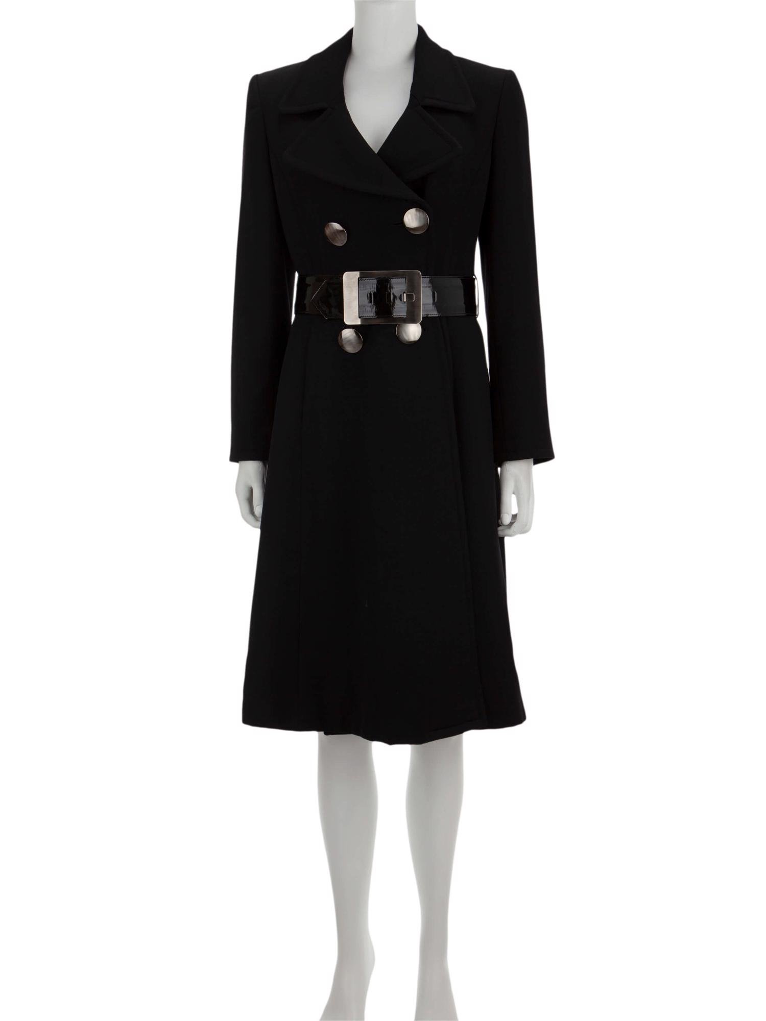 Bayan Siyah ARMANI COLLEZIONI PALTO