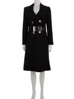 Bayan Siyah ARMANI COLLEZIONI PALTO