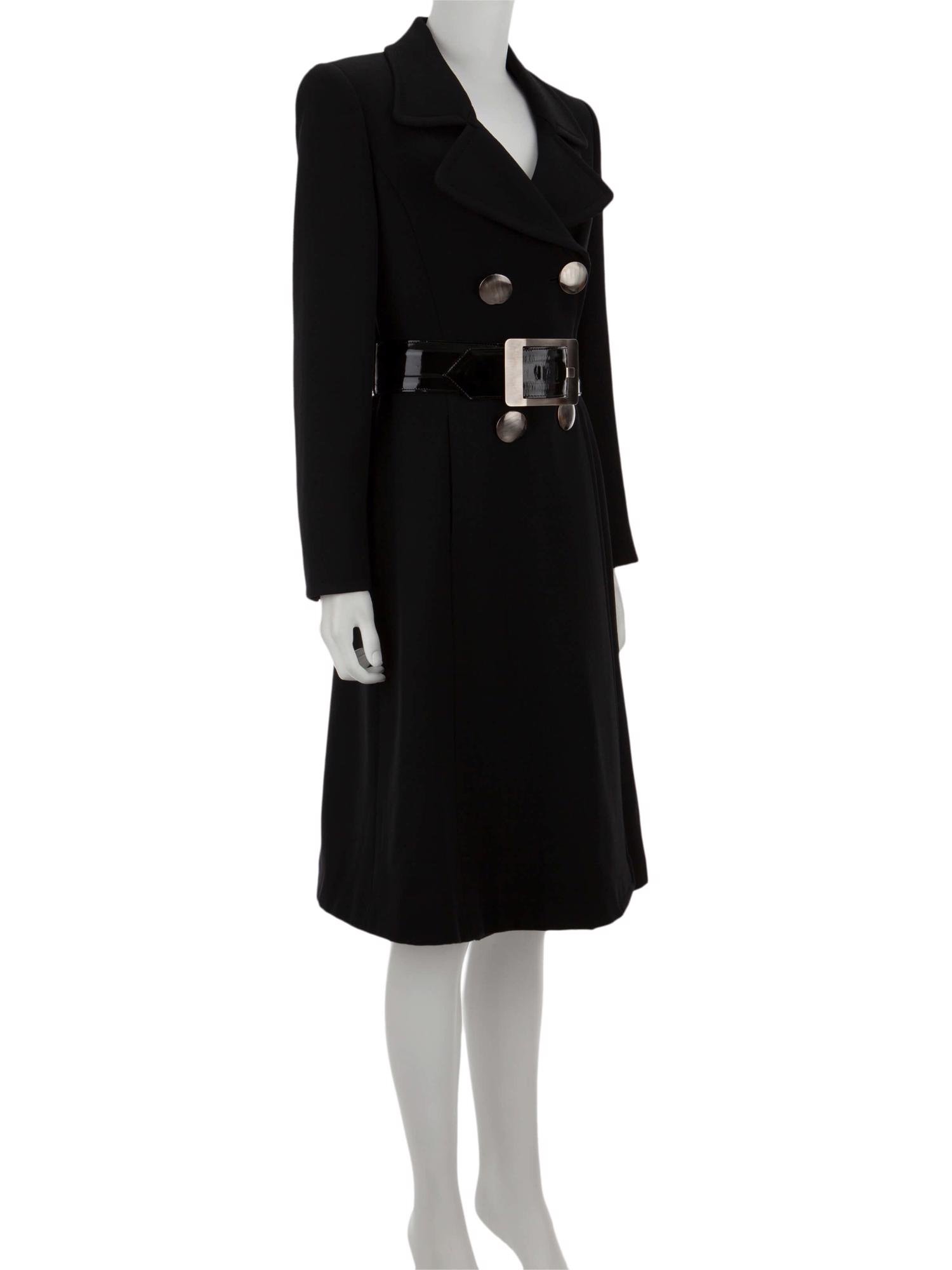 Bayan Siyah ARMANI COLLEZIONI PALTO