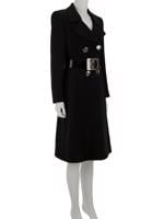 Bayan Siyah ARMANI COLLEZIONI PALTO