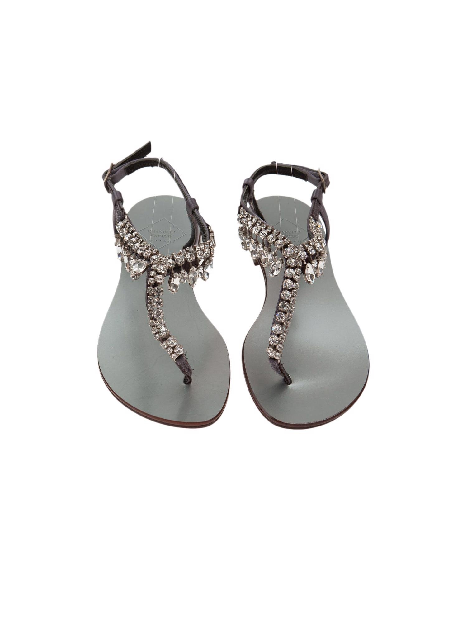 Bayan Gümüş EMANUELA CARUSO SANDALET