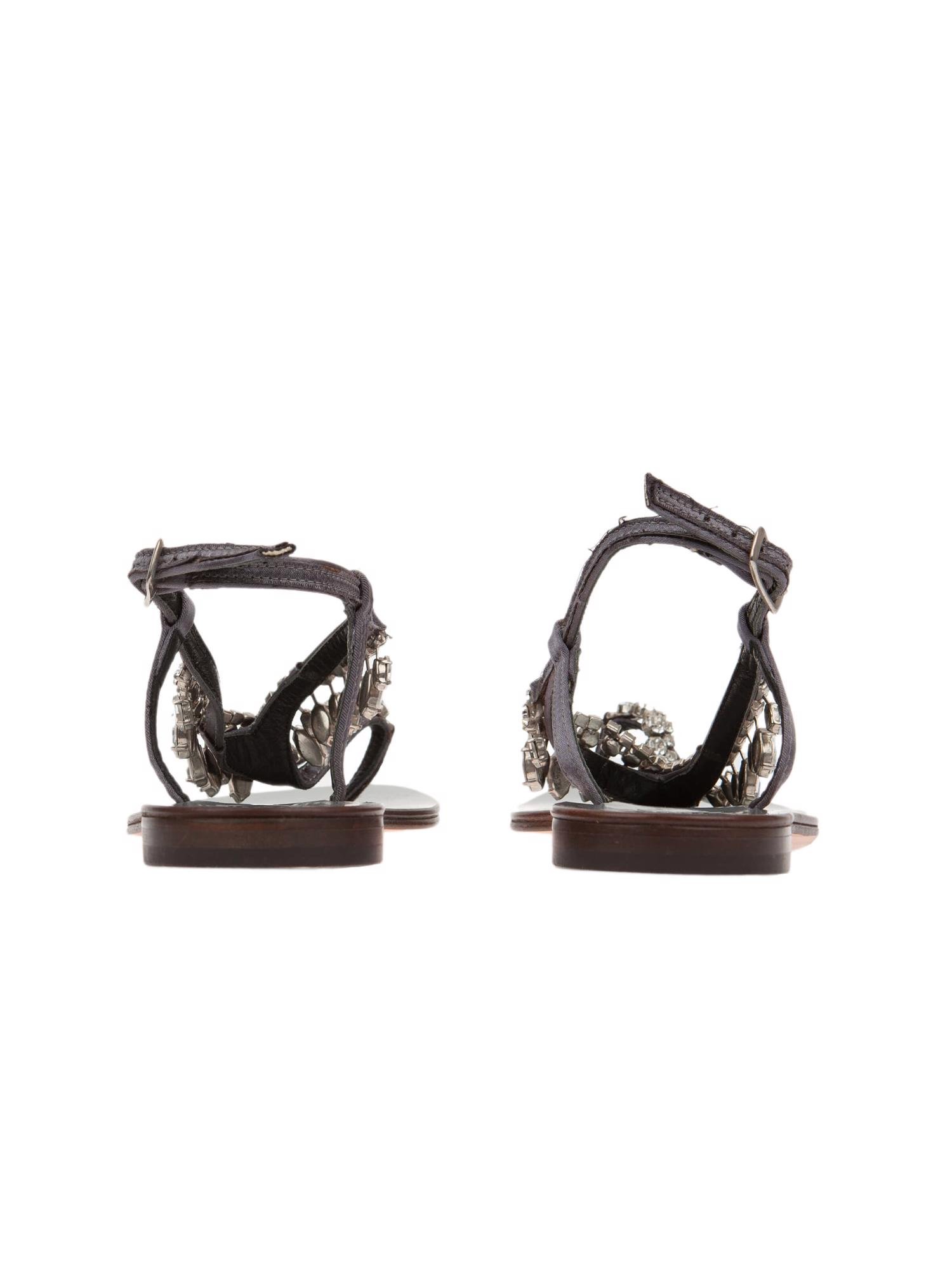 Bayan Gümüş EMANUELA CARUSO SANDALET