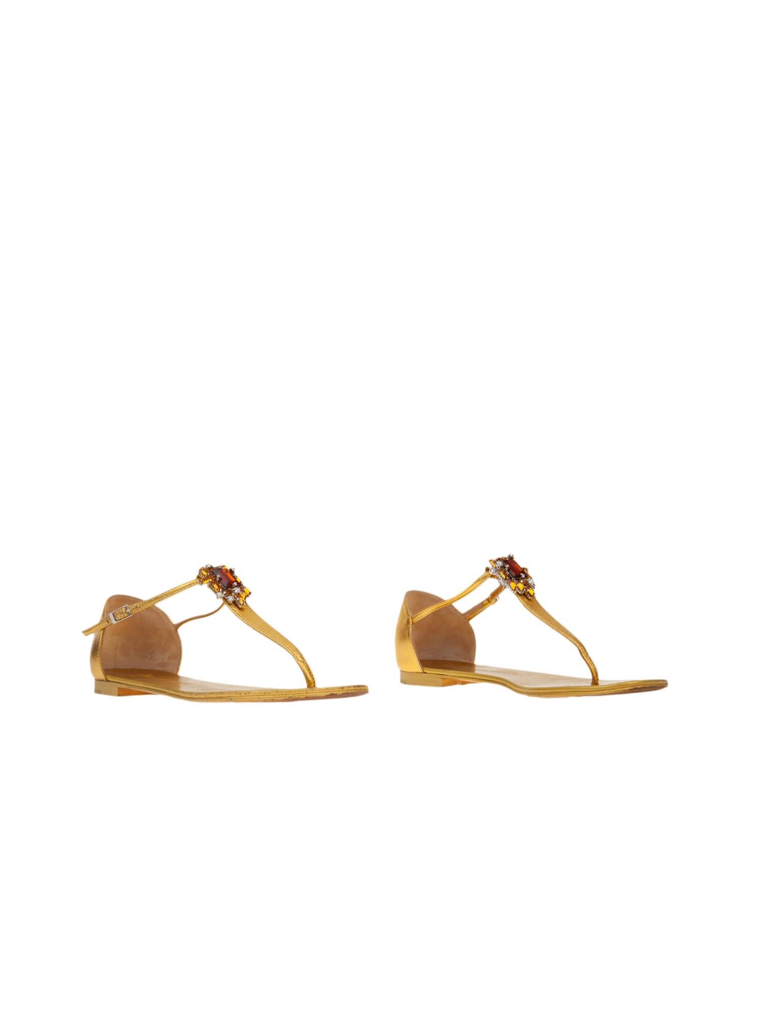 Bayan Altın GIUSEPPE ZANOTTI SANDALET