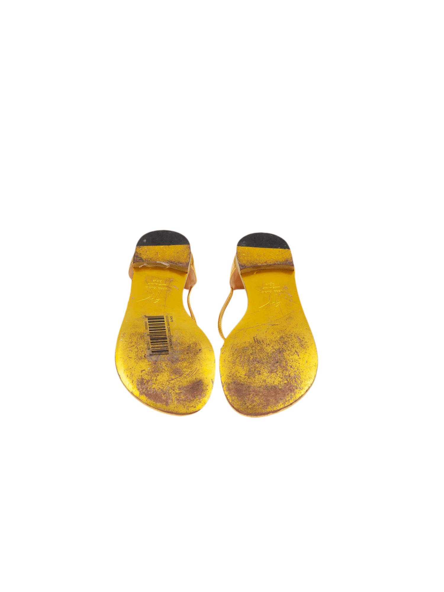 Bayan Altın GIUSEPPE ZANOTTI SANDALET