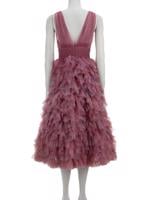 Bayan Pembe MARCHESA NOTTE ELBİSE