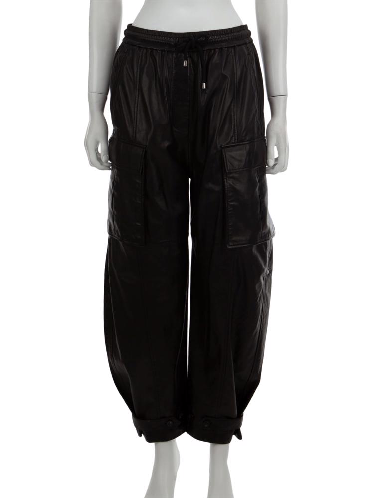 Bayan Siyah PAUL SMITH DERİ PANTOLON