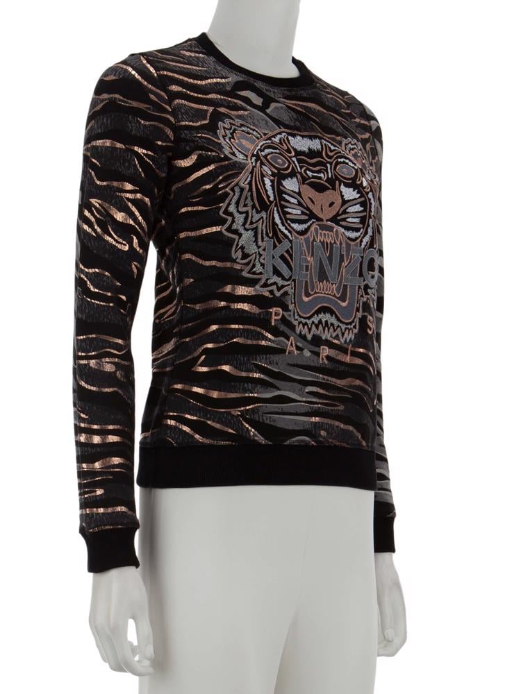 Bayan Siyah KENZO SWEATSHIRT