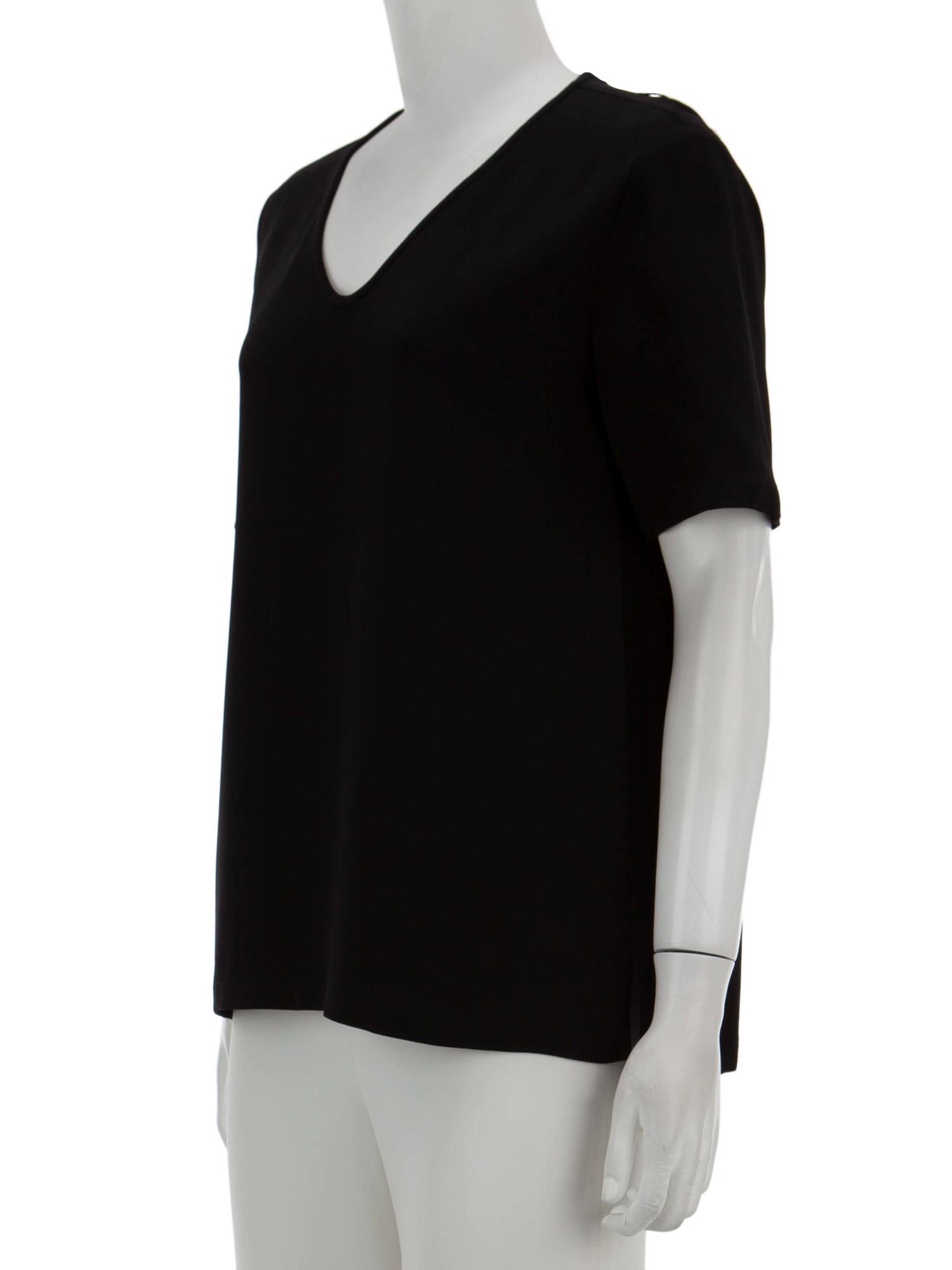 Bayan Siyah S MAX MARA BLUZ