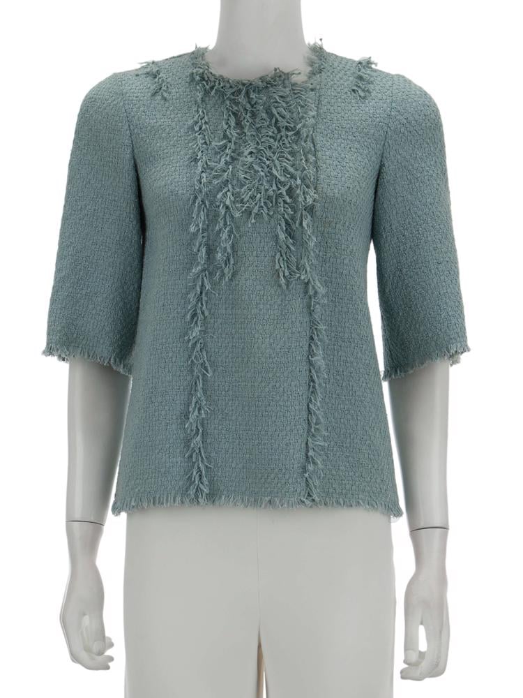 Bayan Mavi CHANEL BLUZ