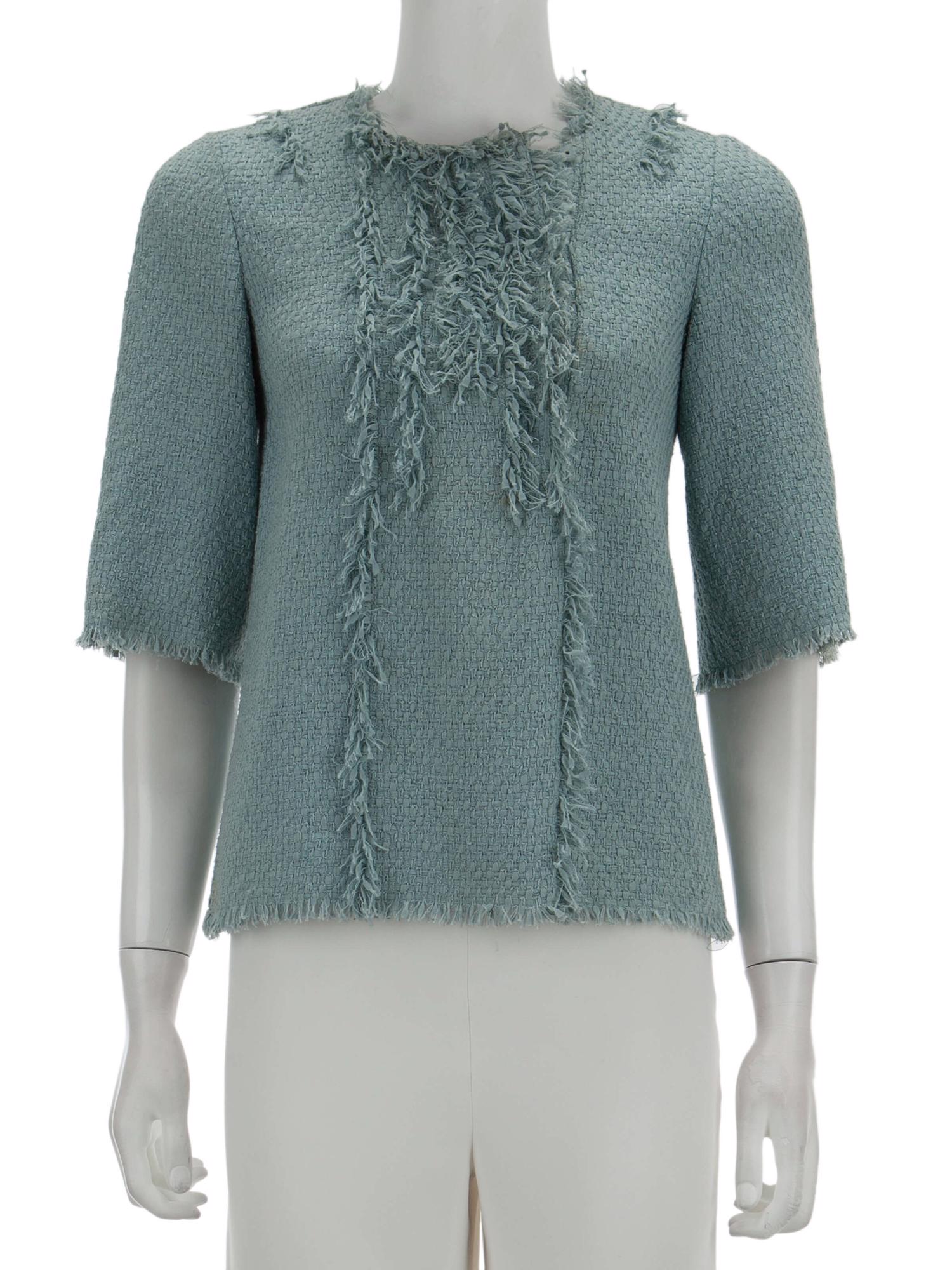 Bayan Mavi CHANEL BLUZ