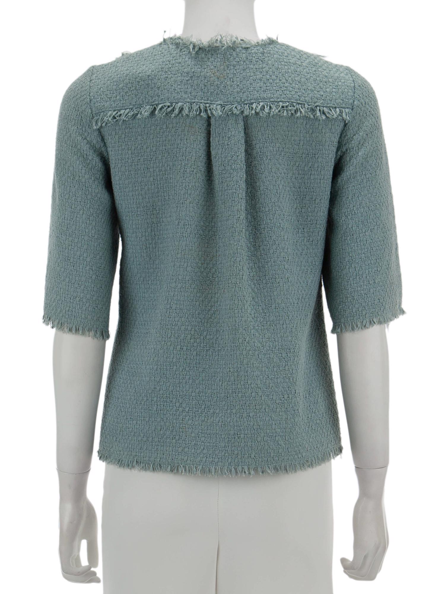 Bayan Mavi CHANEL BLUZ