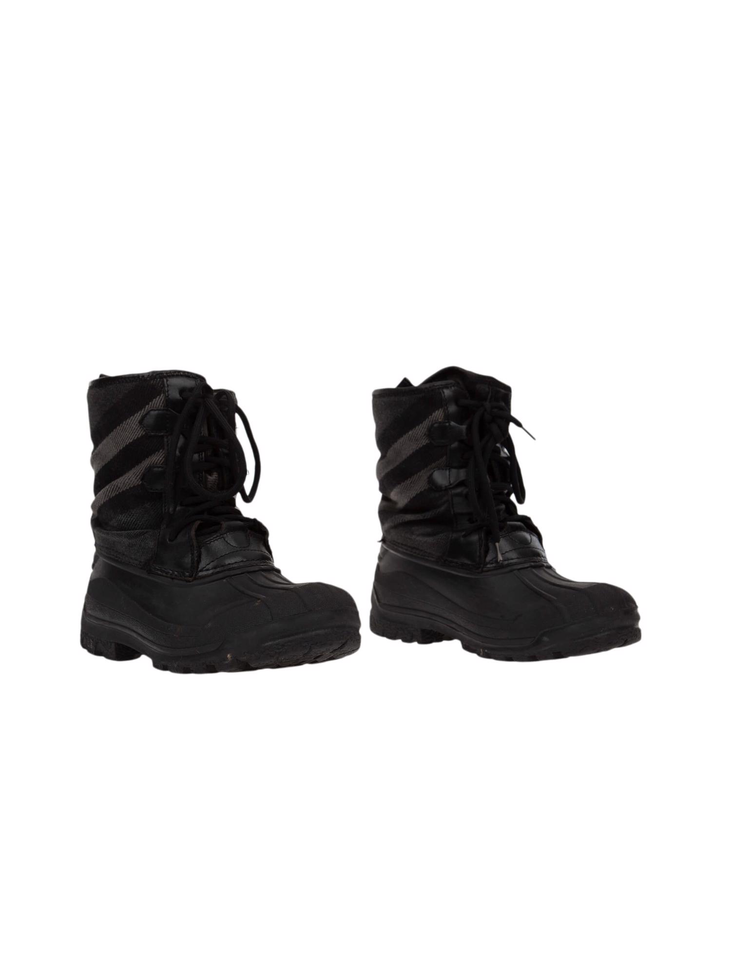 Bayan Siyah BURBERRY KAR BOTU