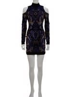 Bayan Siyah BALMAIN ELBİSE