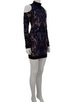 Bayan Siyah BALMAIN ELBİSE