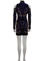 Bayan Siyah BALMAIN ELBİSE