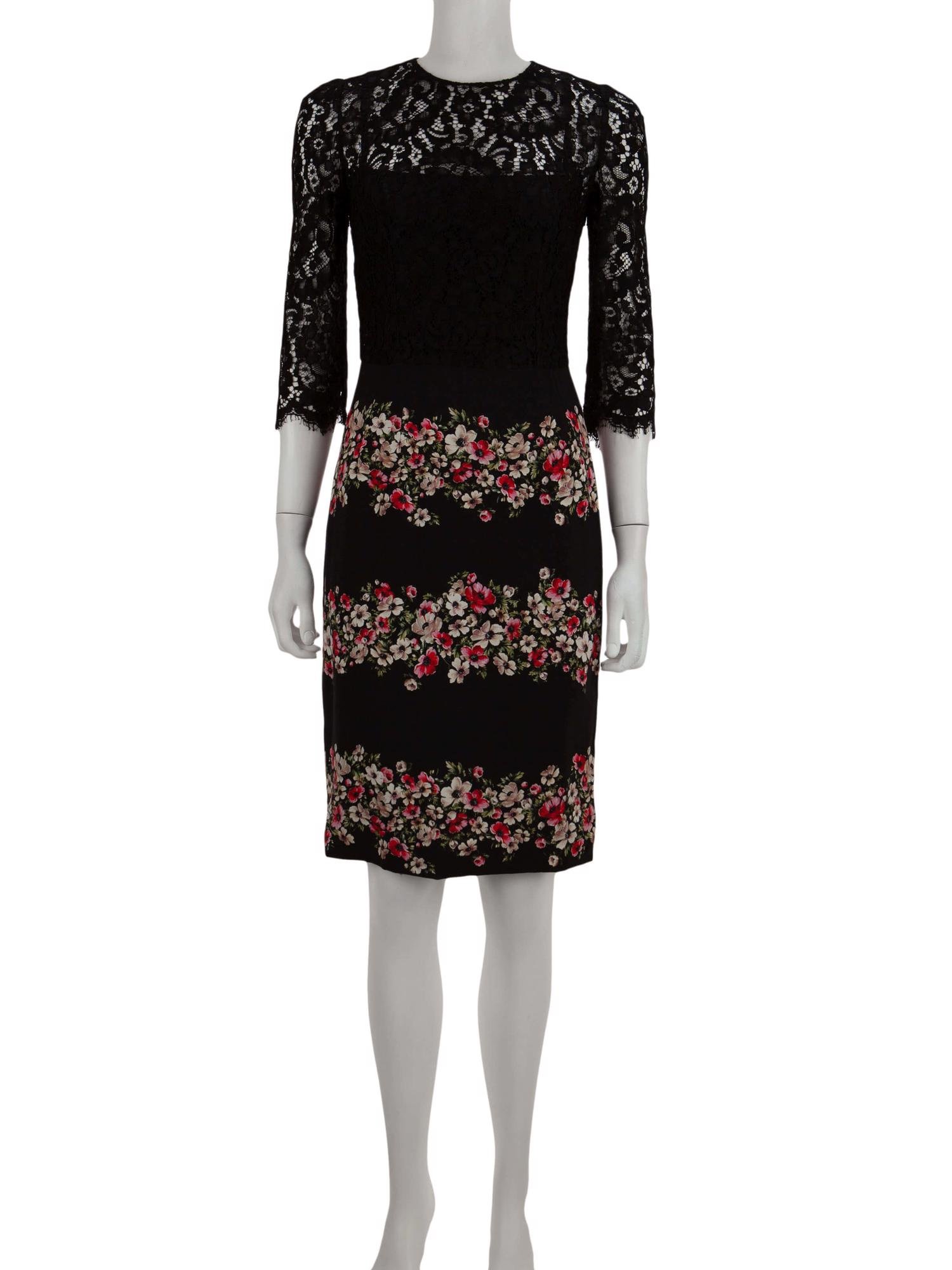 Bayan Siyah DOLCE&GABBANA ELBİSE