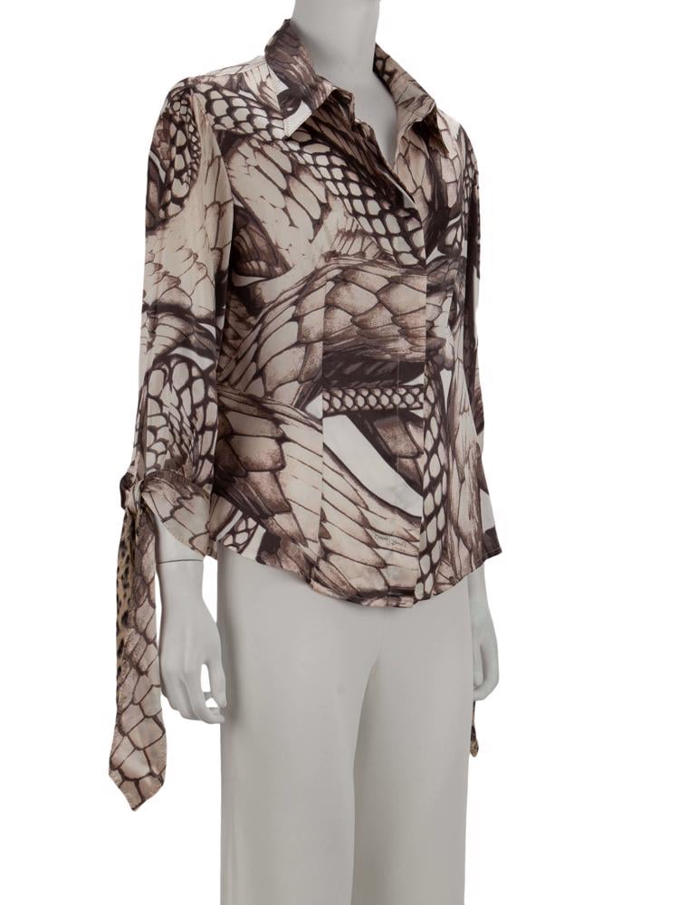 Bayan Krem JUST CAVALLI GÖMLEK