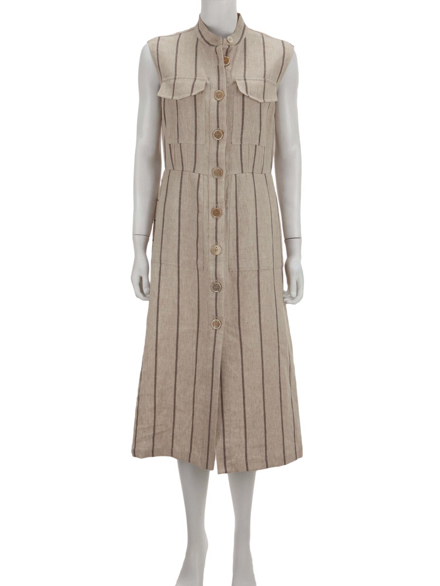 Bayan Krem LORENA ANTONIAZZI BY VAKKO ELBİSE