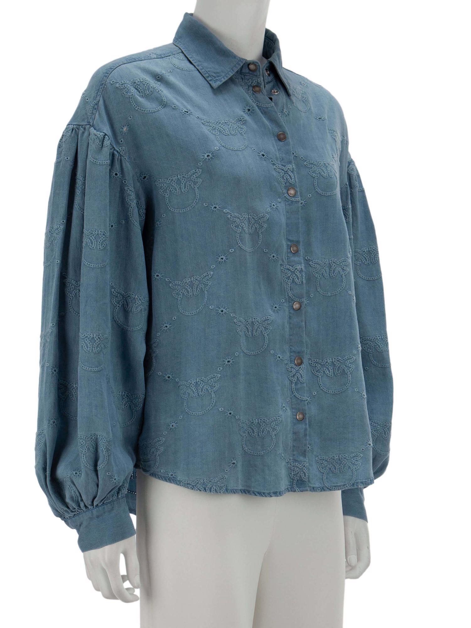 Bayan Mavi PINKO JEAN GÖMLEK