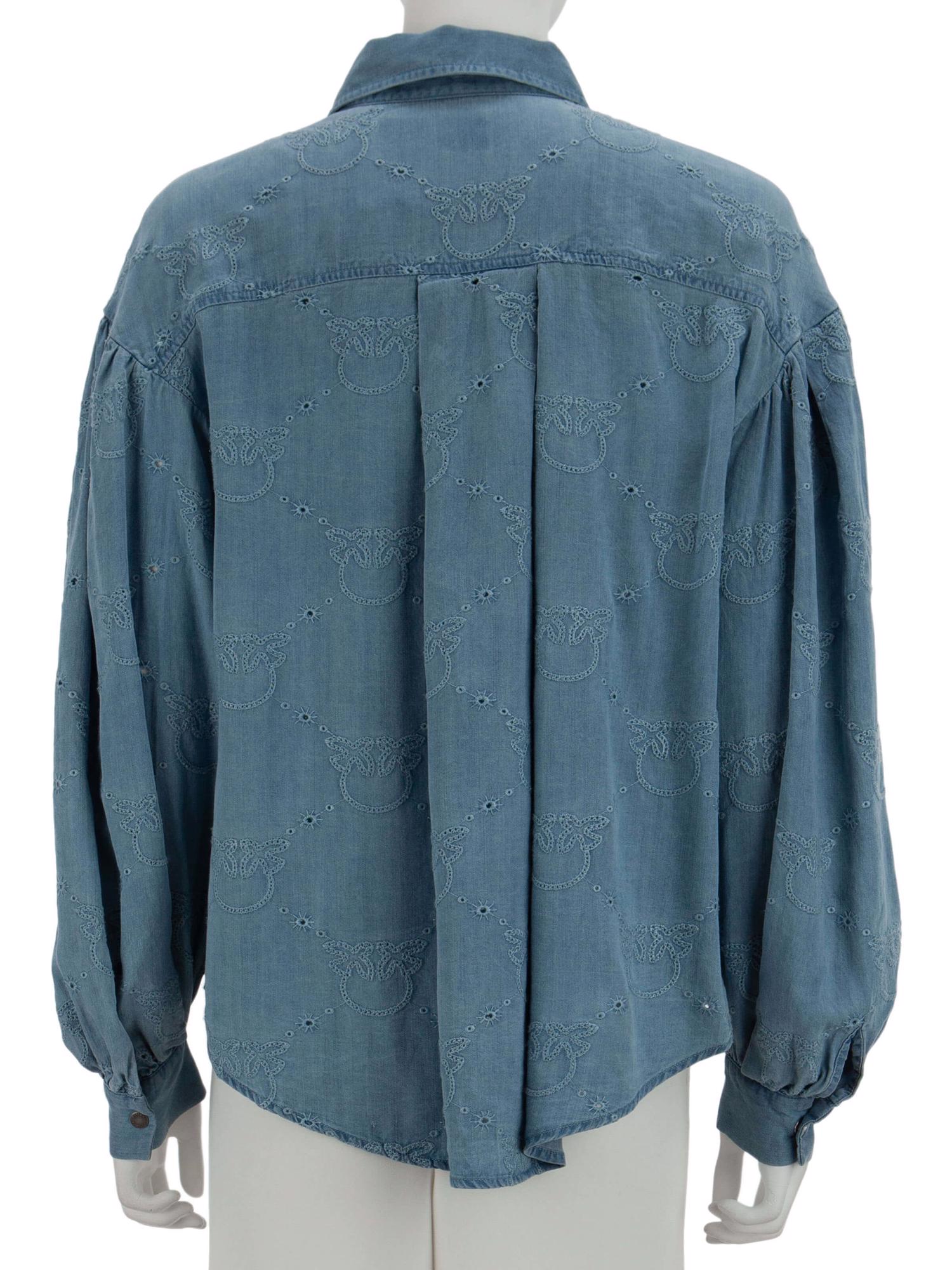 Bayan Mavi PINKO JEAN GÖMLEK