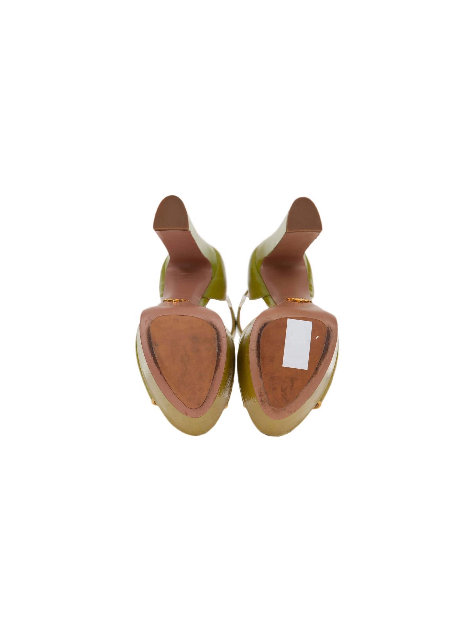 Bayan Yeşil PRADA AYAKKABI