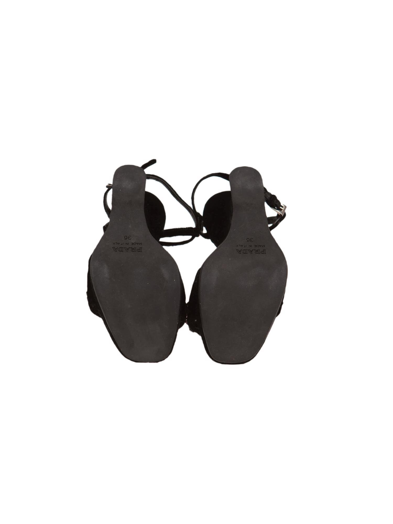 Bayan Siyah PRADA AYAKKABI