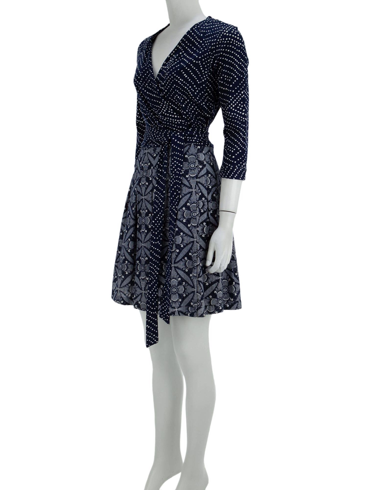 Bayan Lacivert DIANE VON FURSTENBERG ELBİSE