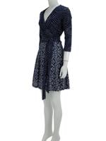 Bayan Lacivert DIANE VON FURSTENBERG ELBİSE