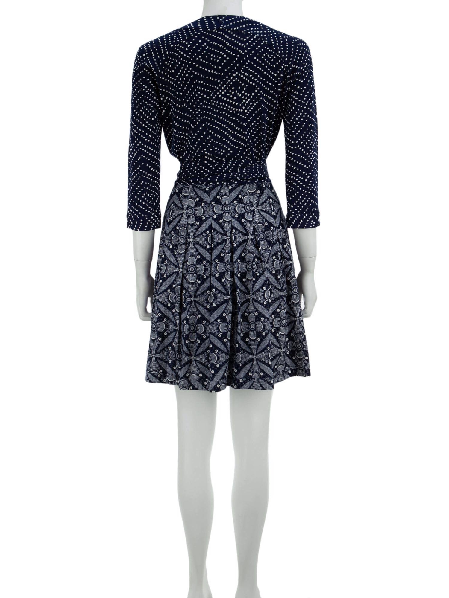 Bayan Lacivert DIANE VON FURSTENBERG ELBİSE