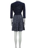 Bayan Lacivert DIANE VON FURSTENBERG ELBİSE