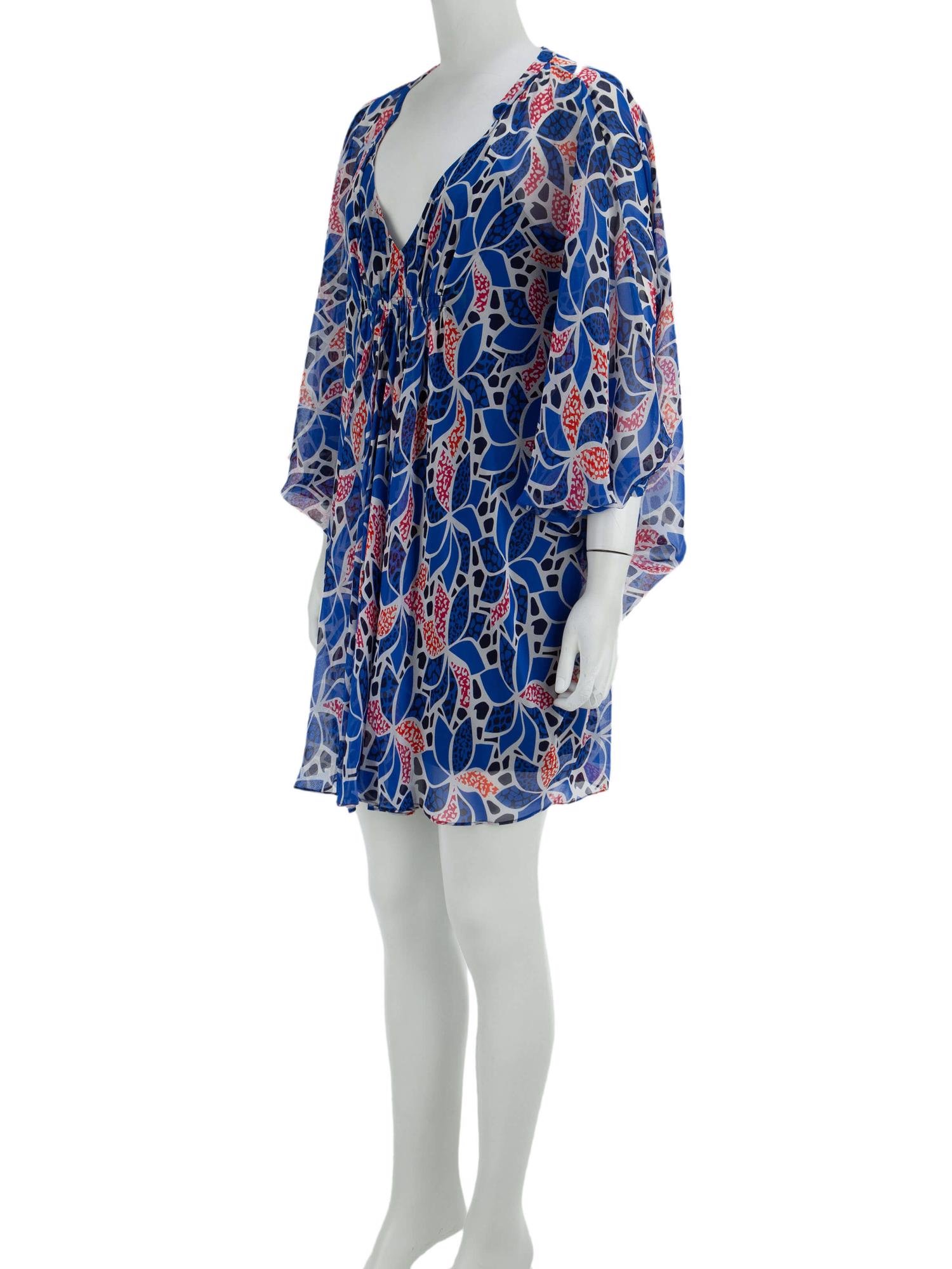 Bayan Mavi DIANE VON FURSTENBERG ELBİSE