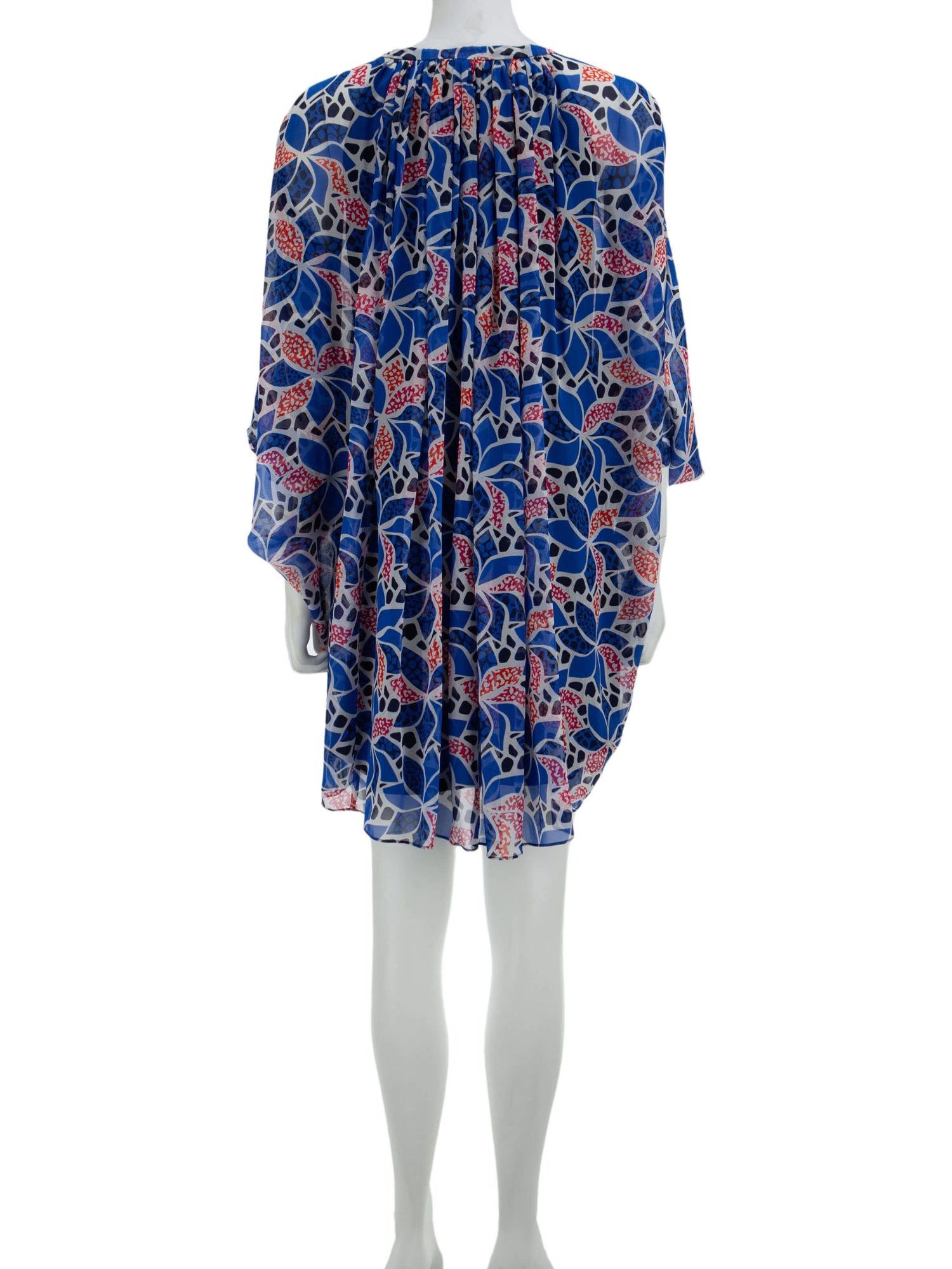 Bayan Mavi DIANE VON FURSTENBERG ELBİSE