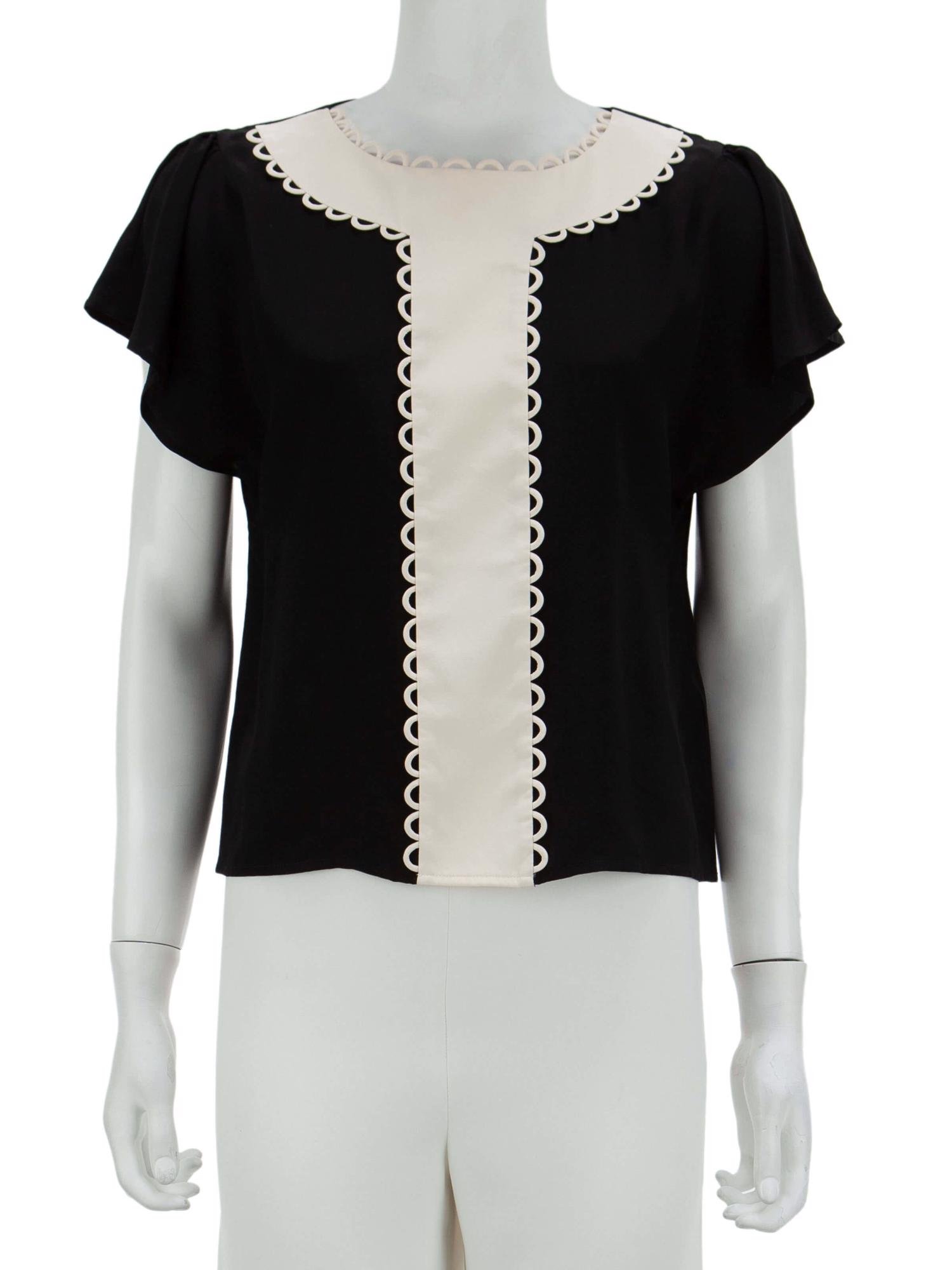 Bayan Siyah RED VALENTINO BLUZ