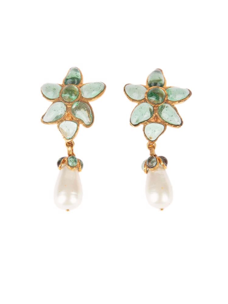 Bayan Yeşil CHANEL KÜPE