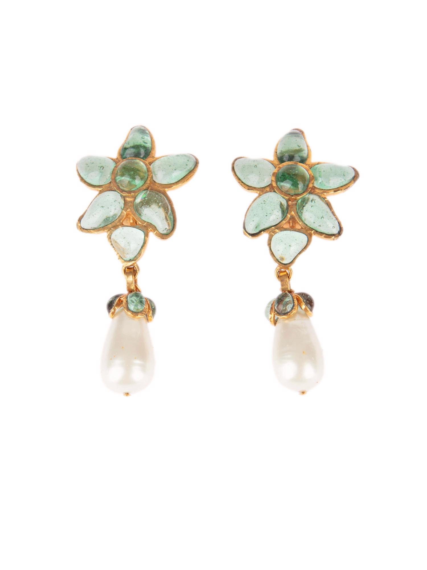 Bayan Yeşil CHANEL KÜPE