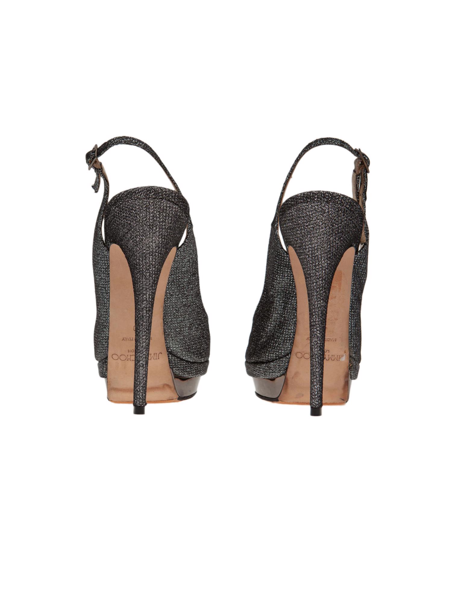 Bayan Gümüş JIMMY CHOO AYAKKABI