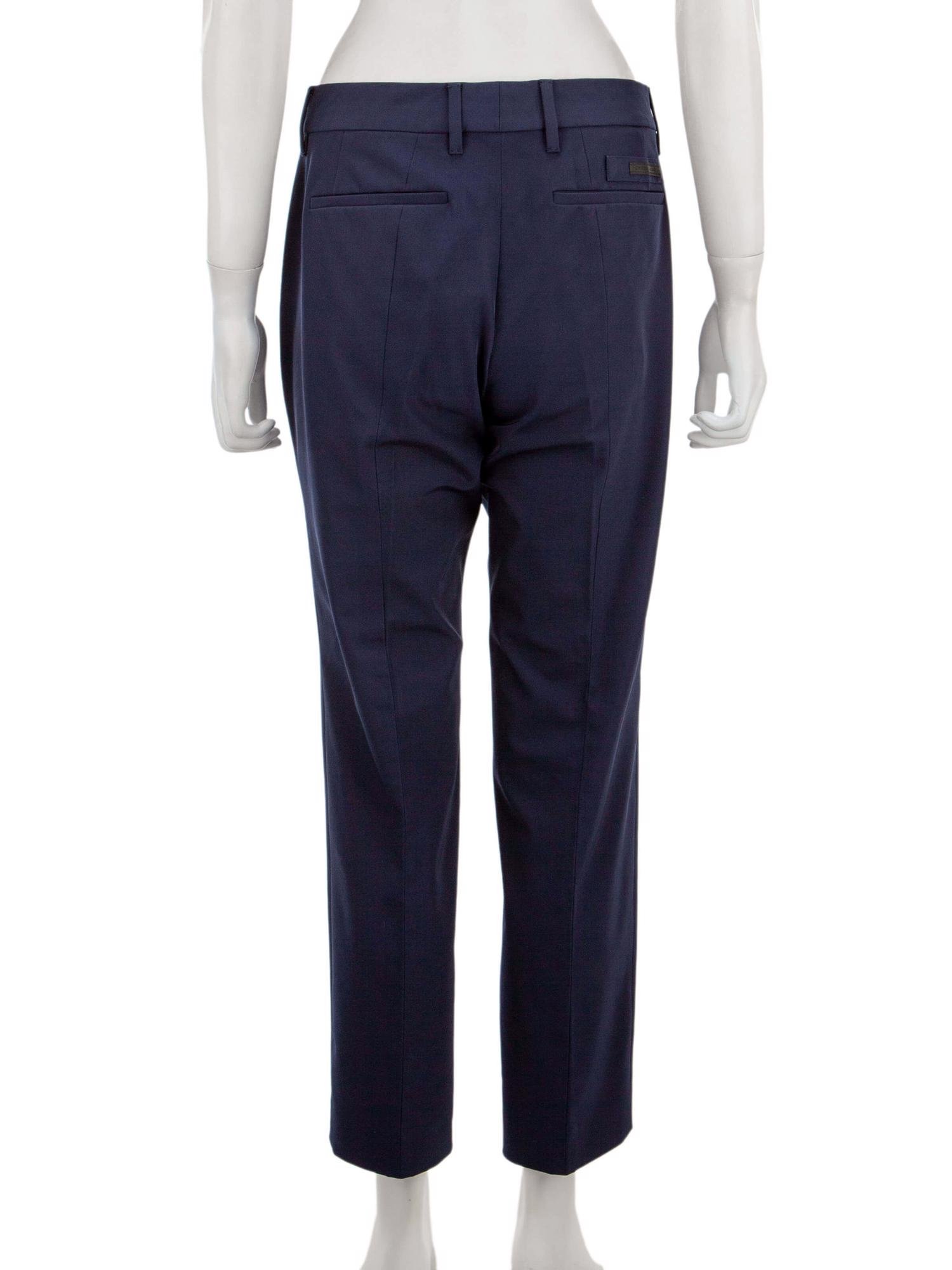 Bayan Lacivert PRADA PANTOLON