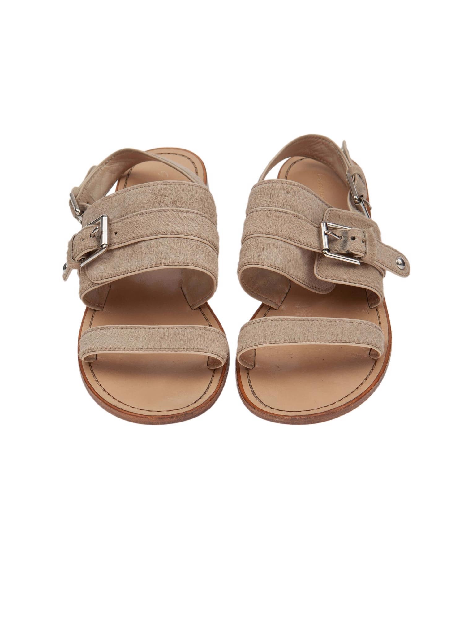 Bayan Bej GIANVITO ROSSI SANDALET