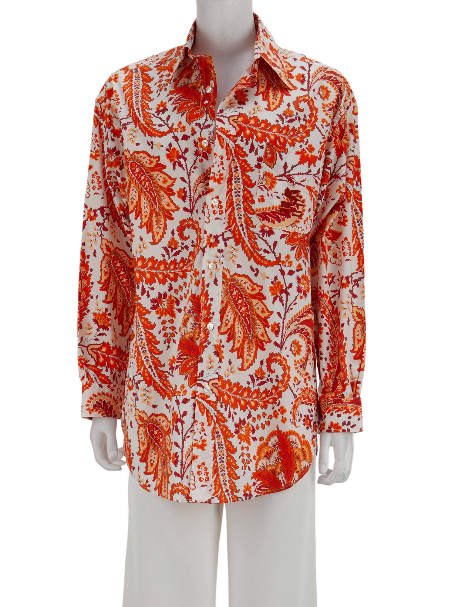 Bayan Turuncu ETRO GÖMLEK