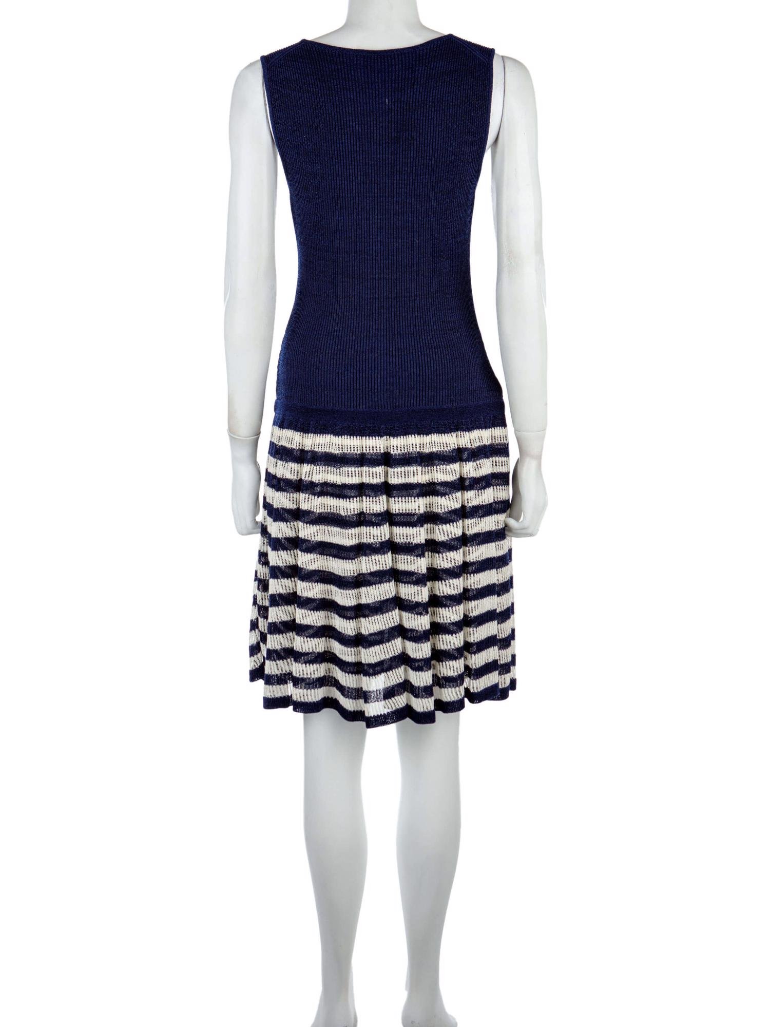 Bayan Lacivert CHANEL ELBİSE