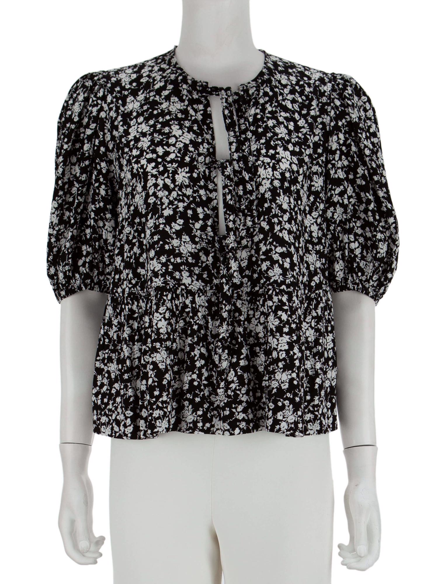 Bayan Siyah GANNI BLUZ