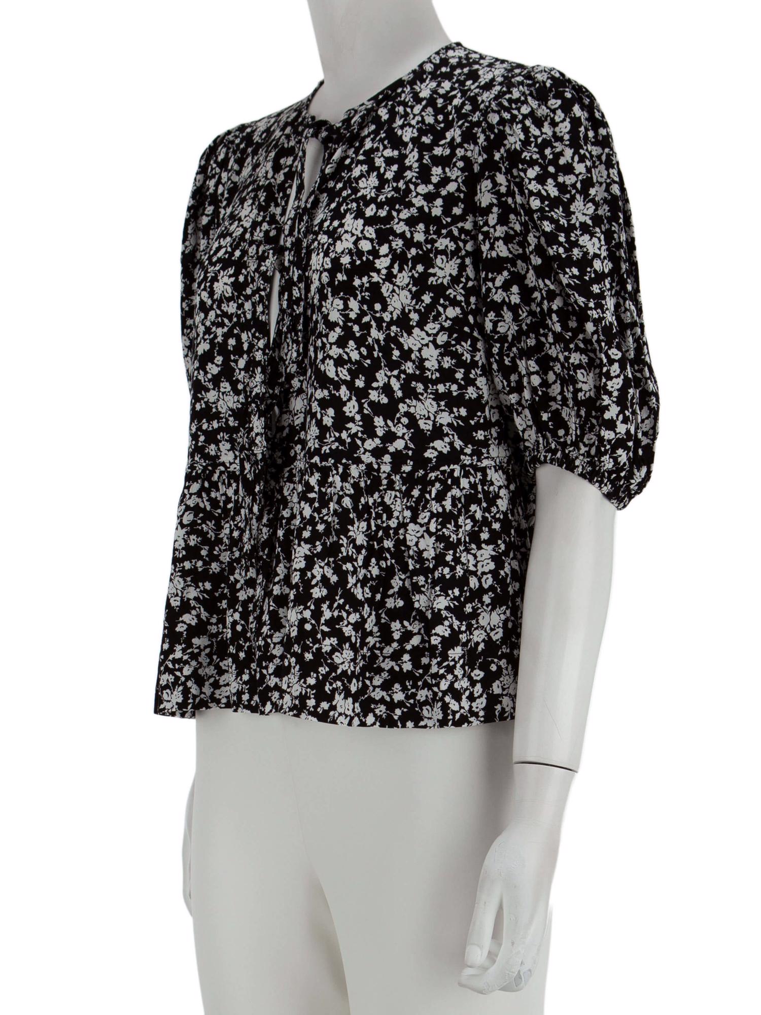 Bayan Siyah GANNI BLUZ