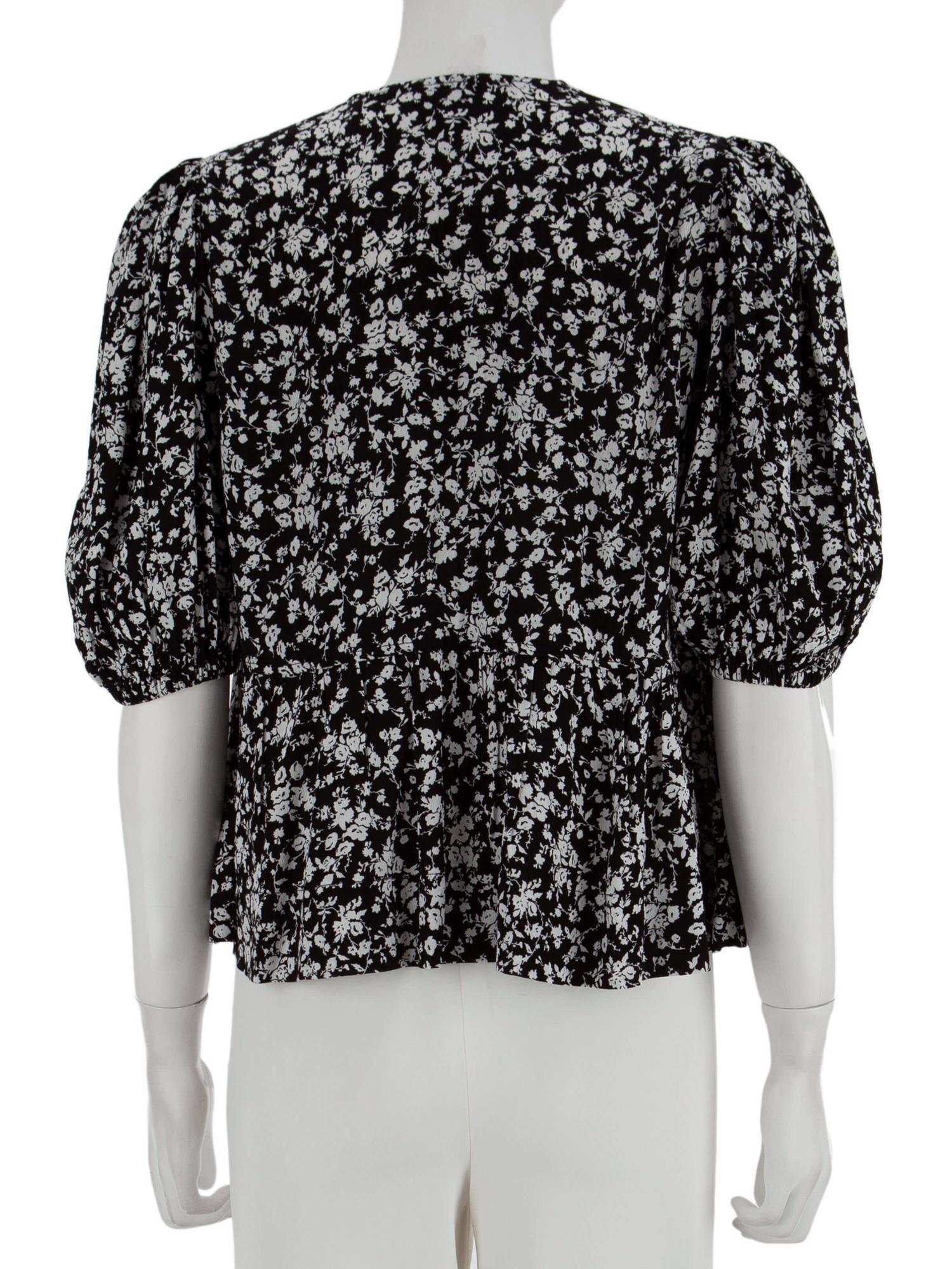 Bayan Siyah GANNI BLUZ