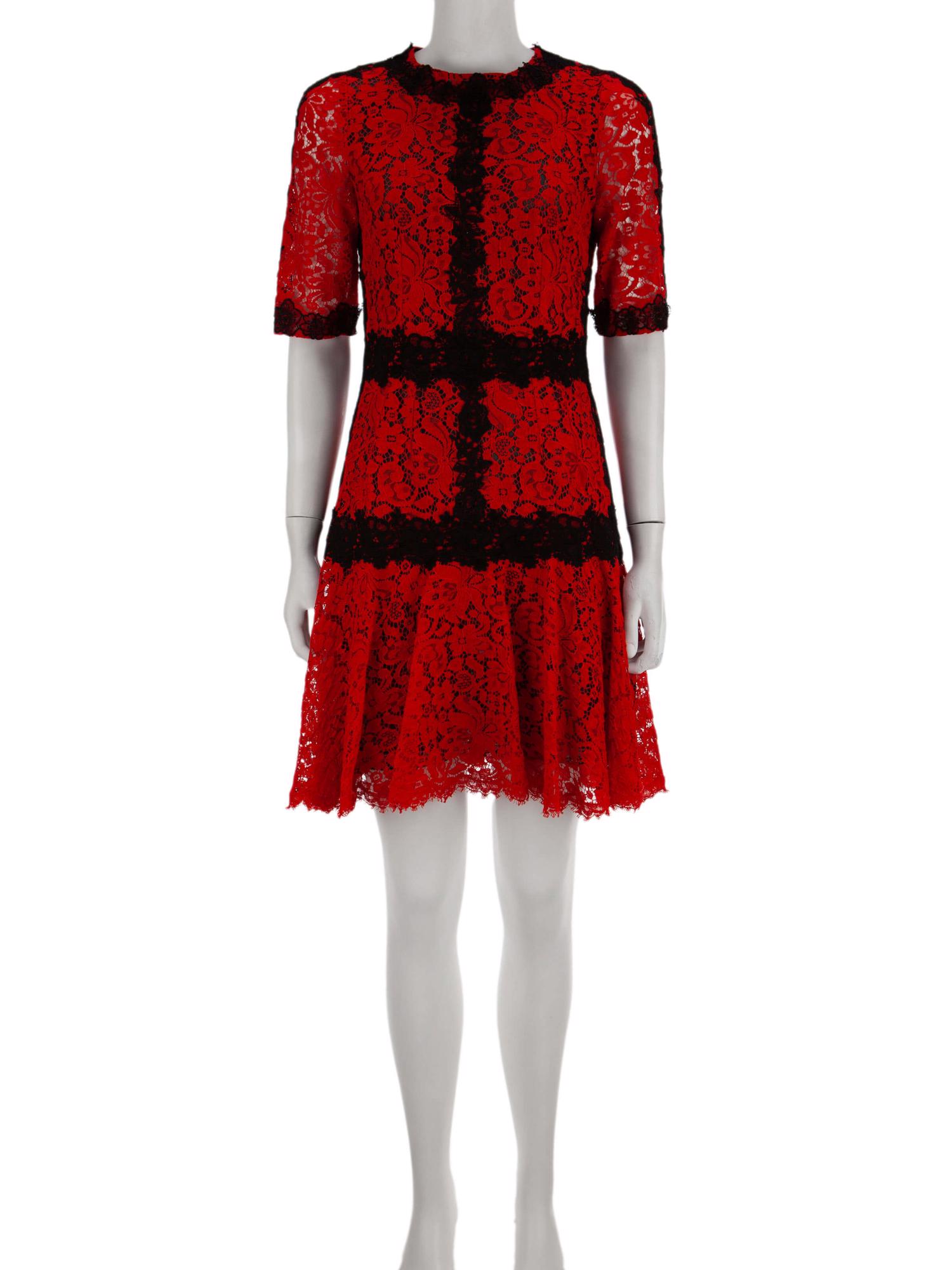 Bayan Kırmızı DOLCE&GABBANA ELBİSE