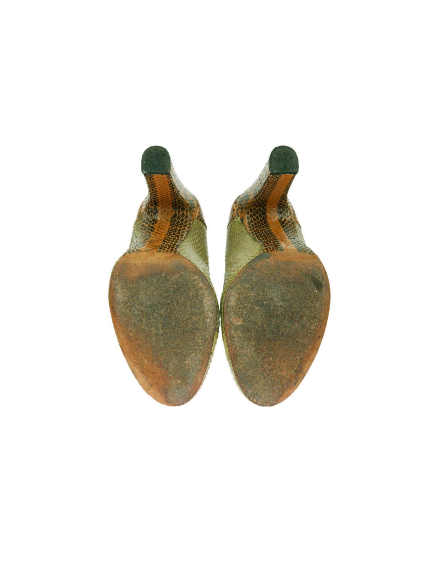 Bayan Yeşil CHLOE AYAKKABI