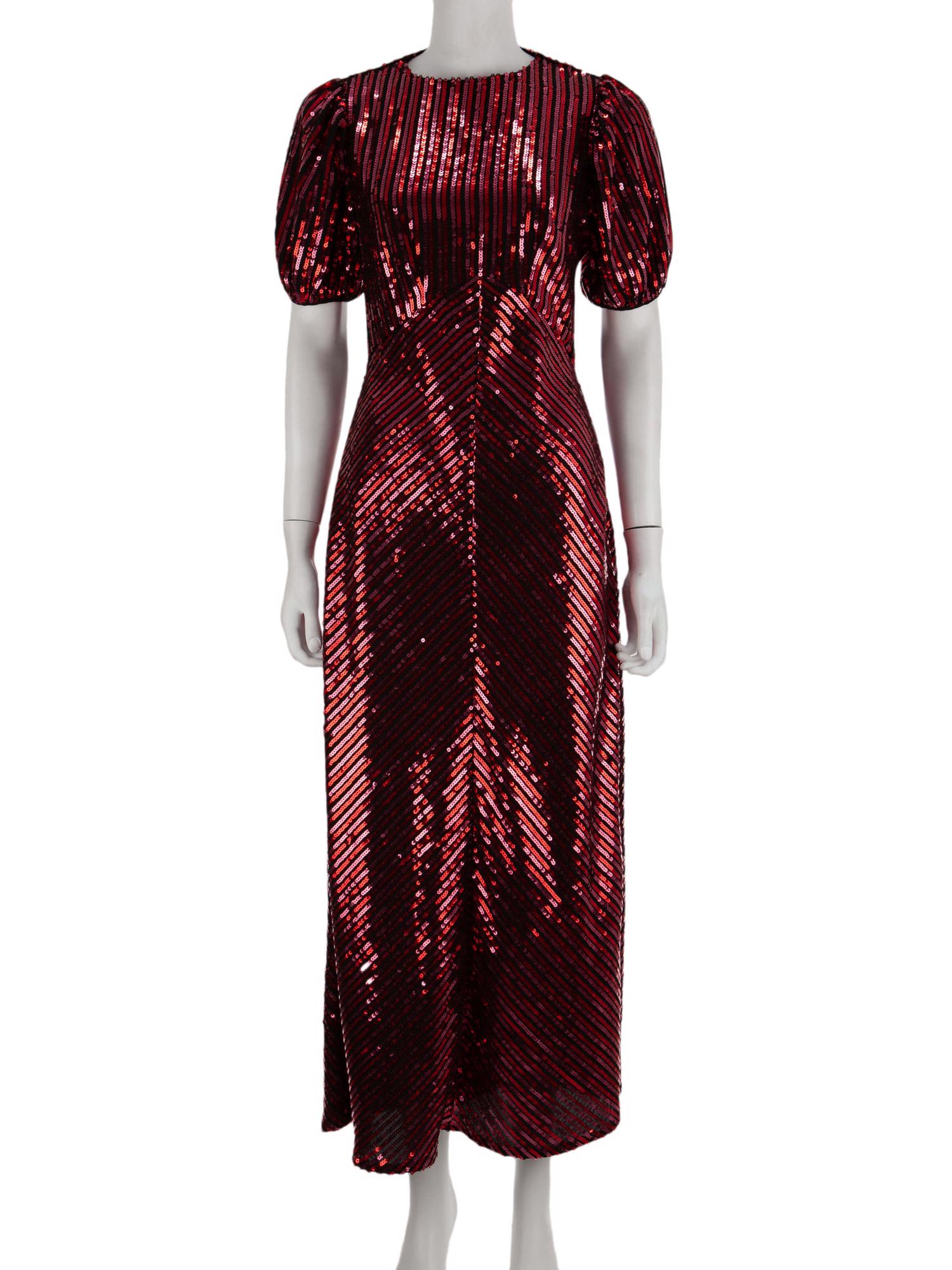 Bayan Kırmızı RIXO ELBİSE