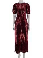 Bayan Kırmızı RIXO ELBİSE