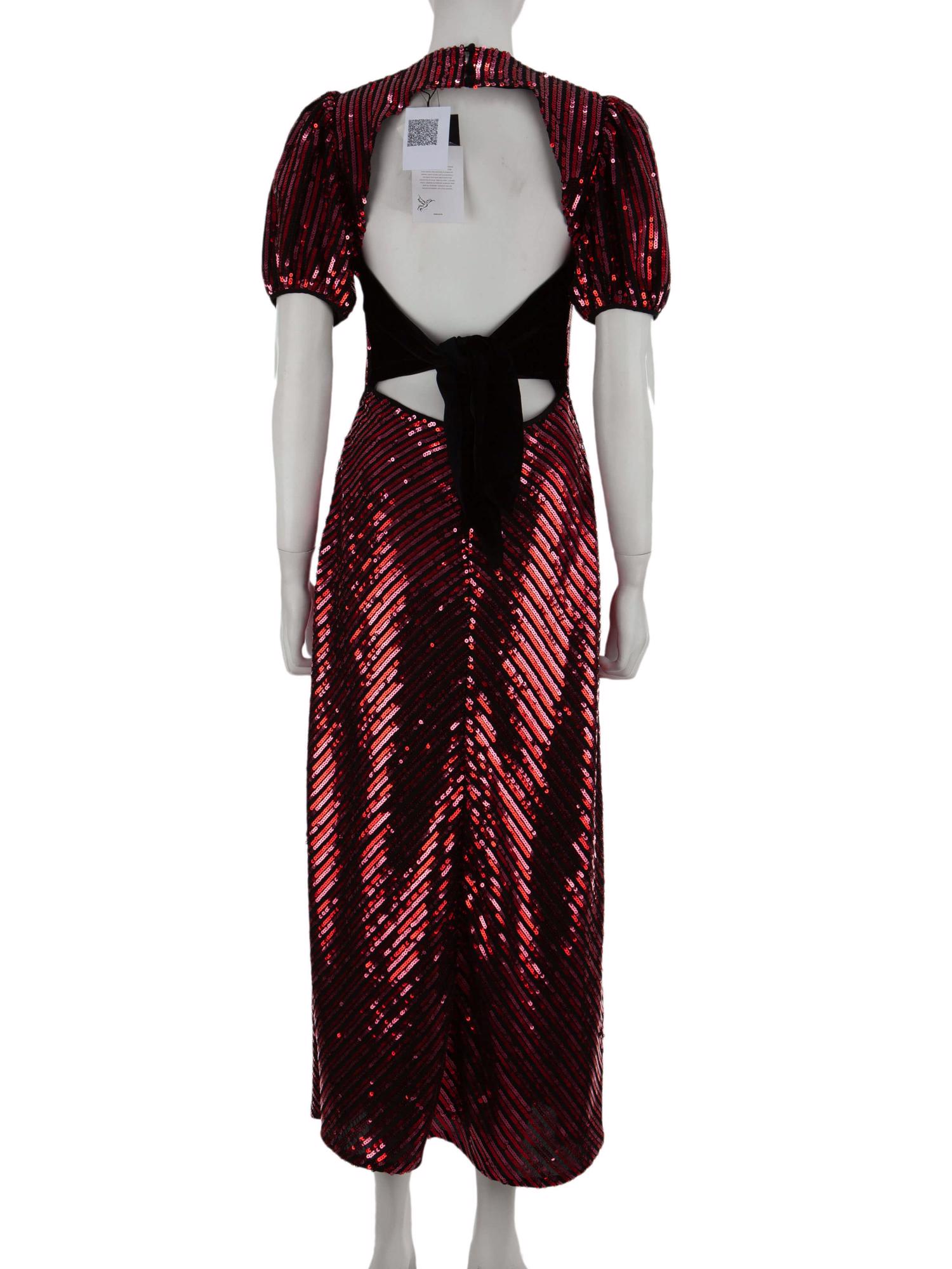 Bayan Kırmızı RIXO ELBİSE