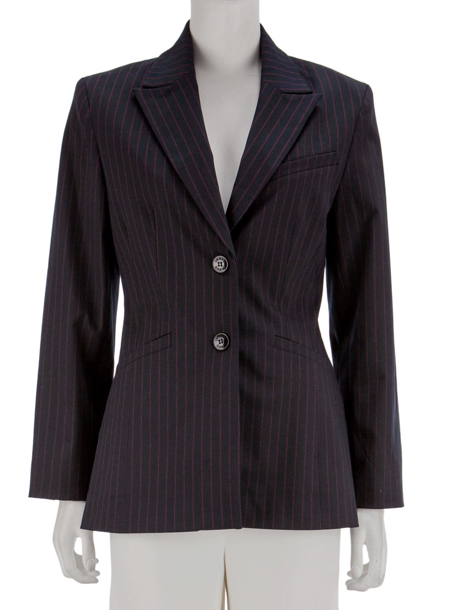 Bayan Lacivert GANNI CEKET